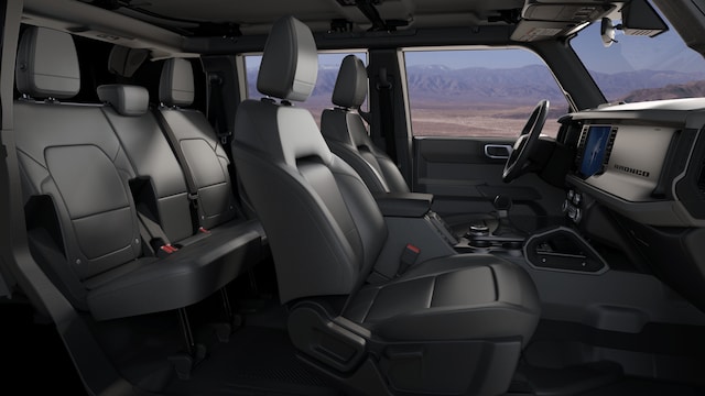 2025 Bronco®  Big Bend® Interior view